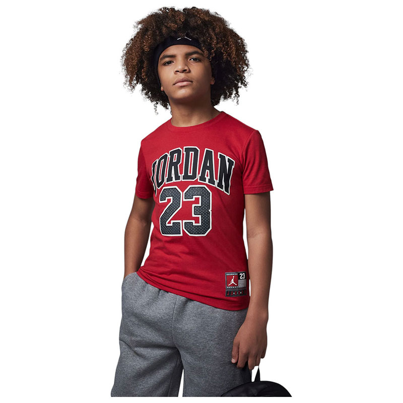 Jordan Practice Flight T-Shirt KIDS (95A088-R78)ΠΑΙΔΙΚΟ T-SHIRT ΚΟΚΚΙΝΟ