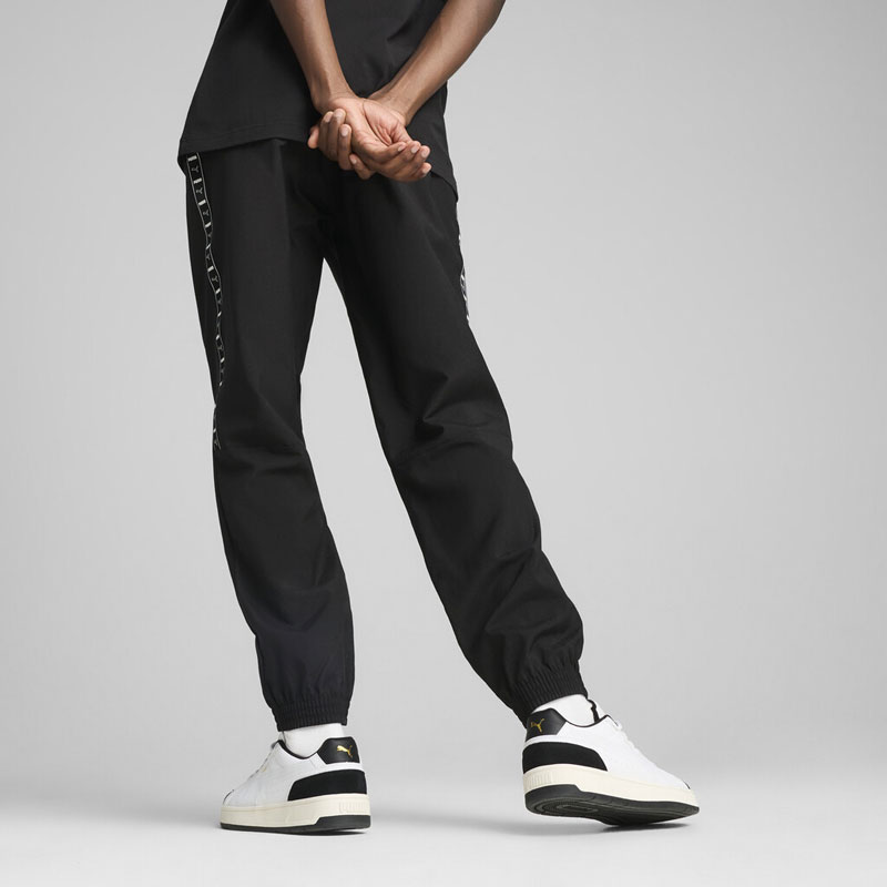 PUMA ESS TAPE Woven Pants (684681-01)ΑΝΔΡΙΚΟ ΠΑΝΤΕΛΟΝΙ ΦΟΡΜΑΣ ΜΑΥΡΟ