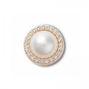 CROCS Jibbitz Pearl with Diamonds (10009626-UNC)ΧΡΥΣΟ 1 ΤΕΜΑΧΙΟ