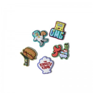 CROCS Jibbitz Spongebob 5Pck (10010012-UNC)ΠΟΛΥΧΡΩΜΑ 5 ΤΕΜΑΧΙΑ