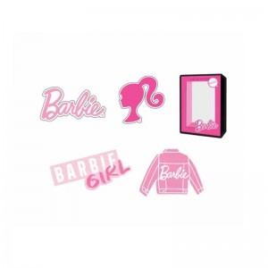 CROCS Jibbitz Barbie 5Pck (10012070-UNC)ΡΟΖ 5 ΤΕΜΑΧΙΑ