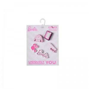 CROCS Jibbitz Barbie 5Pck (10012070-UNC)ΡΟΖ 5 ΤΕΜΑΧΙΑ