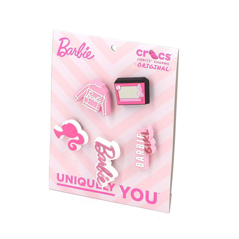 CROCS Jibbitz Barbie 5Pck (10012070-UNC)ΡΟΖ 5 ΤΕΜΑΧΙΑ
