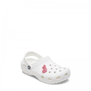 CROCS JIBBITZ Glitter Heart Duo (10014806-UNC)ΡΟΖ 1 ΤΕΜΑΧΙΟ