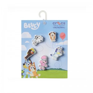CROCS JIBBITZ BLUEY 5PCK (10014369-UNC)ΠΟΛΥΧΡΩΜΑ 5 ΤΕΜΑΧΙΑ
