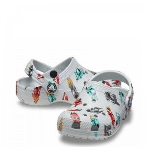 CROCS Classic Race Cars Graphic Cg T - Mirage/Multi (210992-1NN)ΒΡΕΦΙΚΑ ΣΑΜΠΟ ΓΚΡΙ CROCS Classic Race Cars Graphic Cg T - Mirage/Multi (210992-1NN)ΒΡΕΦΙΚΑ ΣΑΜΠΟ ΓΚΡΙ