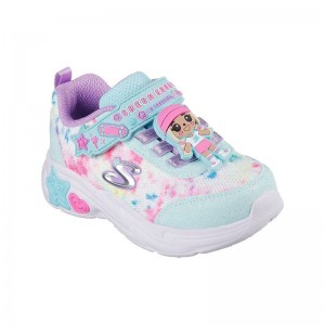 SKECHERS Snuggle Sneaks - Skech Squad (302214N-MTMT)ΒΡΕΦΙΚΑ ΠΑΠΟΥΤΣΙΑ ΠΟΛΥΧΡΩΜΑ