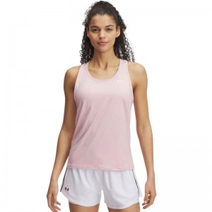 UNDER ARMOUR Tech™ Knockout Tank T-Shirt (1389851-647)ΓΥΝΑΙΚΕΙΟ ΑΜΑΝΙΚΟ T-SHIRT Prime Pink/White UNDER ARMOUR Tech™ Knockout Tank T-Shirt (1389851-647)ΓΥΝΑΙΚΕΙΟ ΑΜΑΝΙΚΟ T-SHIRT Prime Pink/White