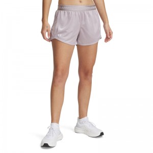 Under Armour Tech™ Play Up Shine Shorts (1389883-009)ΓΥΝΑΙΚΕΙΟ ΣΟΡΤΣ Gray Dawn/Black