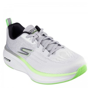 SKECHERS GOrun MARBLE ROCK 3.0 (220847-WGY)ΑΝΔΡΙΚΑ ΠΑΠΟΥΤΣΙΑ ΓΚΡΙ/ΛΑΙΜ