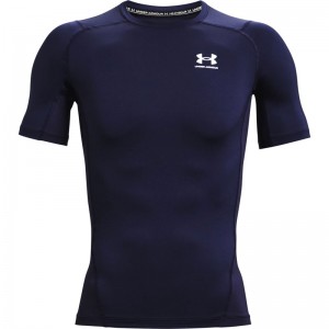 Under Armour HG Armour Compression (1361518-410)ΑΝΔΡΙΚΟ  T-SHIRT ΜΠΛΕ