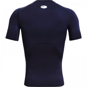 Under Armour HG Armour Compression (1361518-410)ΑΝΔΡΙΚΟ  T-SHIRT ΜΠΛΕ