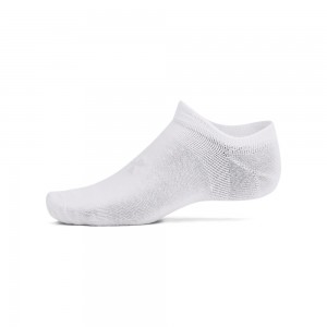 UNDER ARMOUR ESSENTIAL NO SHOW 6PK (1382611-100)Αθλητικές Κάλτσες Λευκες 6 Ζεύγη UNDER ARMOUR ESSENTIAL NO SHOW 6PK (1382611-100)Αθλητικές Κάλτσες Λευκες 6 Ζεύγη