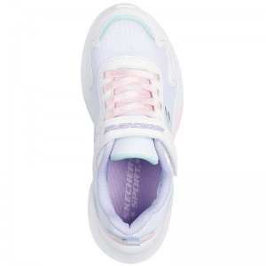 SKECHERS Tide Tech - Wave Coast (303894L-WMLT)ΠΑΙΔΙΚΑ ΠΑΠΟΥΤΣΙΑ ΛΕΥΚΟ/ΠΟΛΥΧΡΩΜΟ