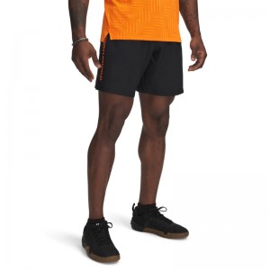 Under Armour Woven Wdmk Shorts (1383356-006)ΑΝΔΡΙΚΟ ΣΟΡΤΣ Black/Solar Orange Under Armour Woven Wdmk Shorts (1383356-006)ΑΝΔΡΙΚΟ ΣΟΡΤΣ Black/Solar Orange