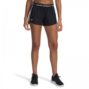 UNDER ARMOUR Tech™ Play Up Shorts (1389882-002)ΓΥΝΑΙΚΕΙΟ ΣΟΡΤΣ Black/White