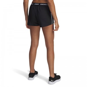 UNDER ARMOUR Tech™ Play Up Shorts (1389882-002)ΓΥΝΑΙΚΕΙΟ ΣΟΡΤΣ Black/White