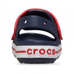 CROCS Crocband Cruiser Sandal K - Navy/Varsity Red (209423-4OT)ΠΑΙΔΙΚΑ ΣΑΝΔΑΛΙΑ ΜΠΛΕ