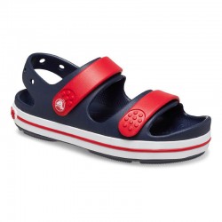 CROCS Crocband Cruiser Sandal K - Navy/Varsity Red (209423-4OT)ΠΑΙΔΙΚΑ ΣΑΝΔΑΛΙΑ ΜΠΛΕ