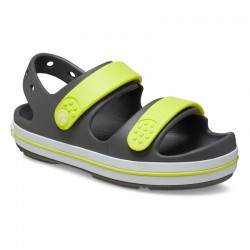 CROCS Crocband Cruiser Sandal T - Slate Grey/Acidity (209424-1NJ)ΒΡΕΦΙΚΑ ΣΑΝΔΑΛΙΑ ΓΚΡΙ