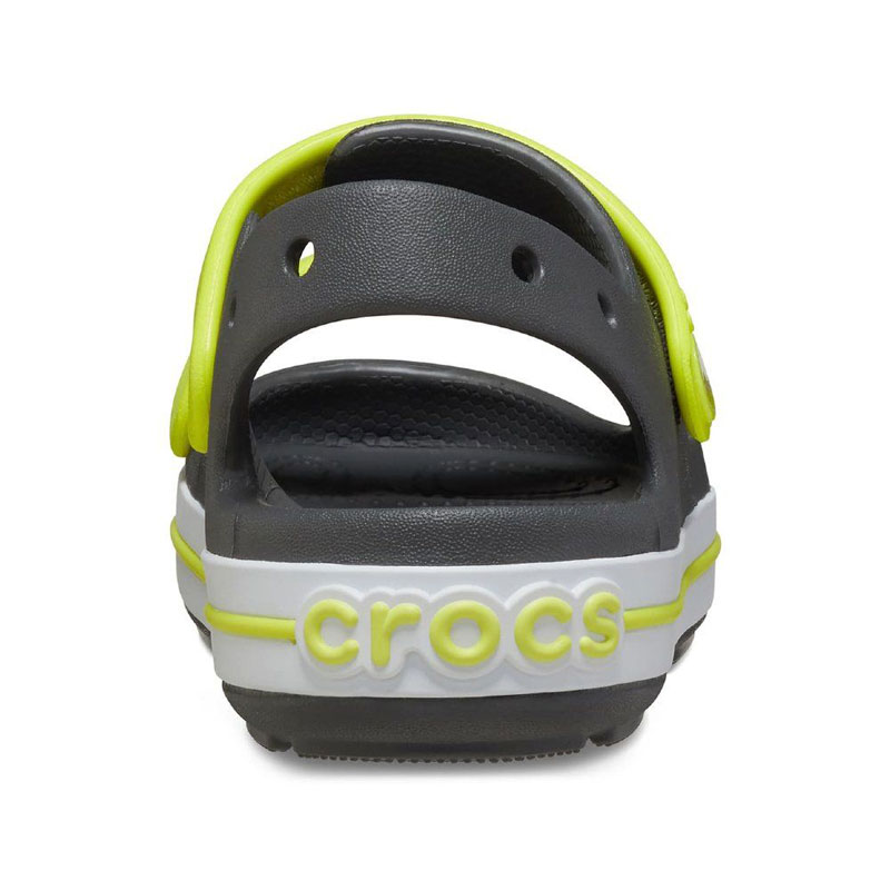 CROCS Crocband Cruiser Sandal T - Slate Grey/Acidity (209424-1NJ)ΒΡΕΦΙΚΑ ΣΑΝΔΑΛΙΑ ΓΚΡΙ