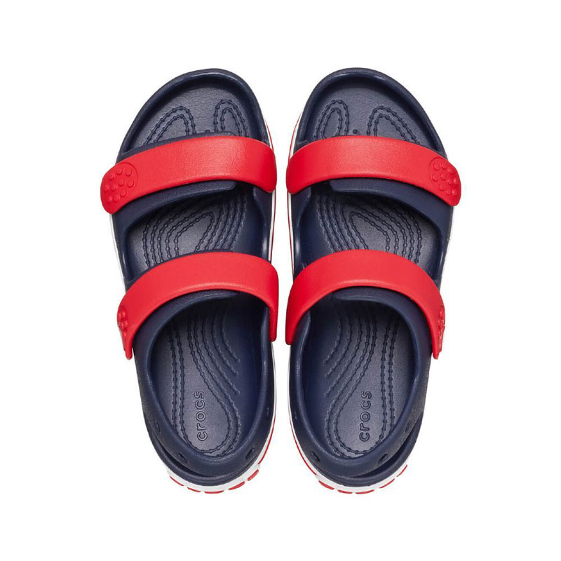 CROCS Crocband Cruiser Sandal T - Navy/Varsity Red (209424-4OT)ΒΡΕΦΙΚΑ ΣΑΝΔΑΛΙΑ ΜΠΛΕ