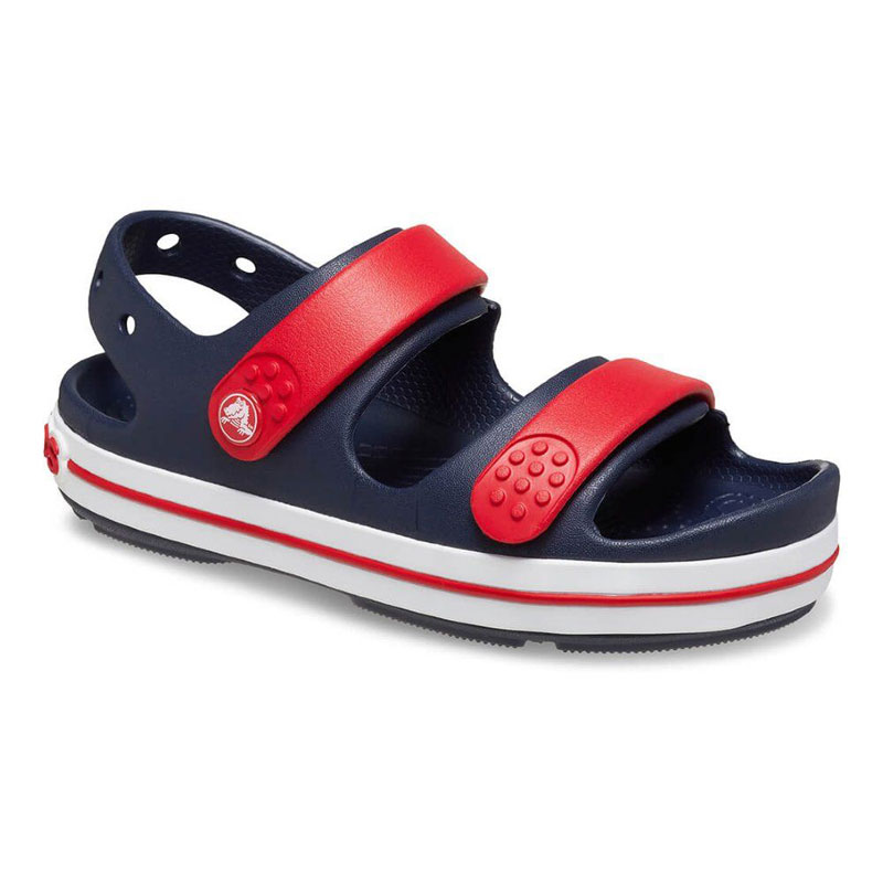 CROCS Crocband Cruiser Sandal T - Navy/Varsity Red (209424-4OT)ΒΡΕΦΙΚΑ ΣΑΝΔΑΛΙΑ ΜΠΛΕ