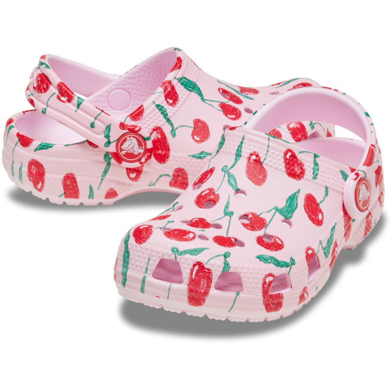 CROCS Classic Fresh Fruits Clog (211170-6ZW)ΒΡΕΦΙΚΑ ΣΑΜΠΟ ΡΟΖ