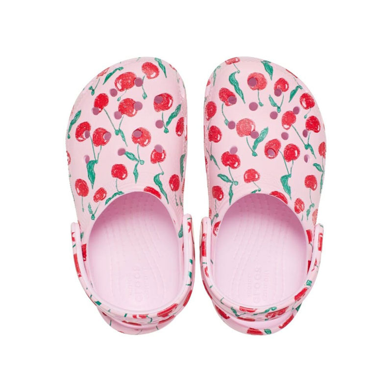 CROCS Classic Fresh Fruits Clog (211170-6ZW)ΒΡΕΦΙΚΑ ΣΑΜΠΟ ΡΟΖ