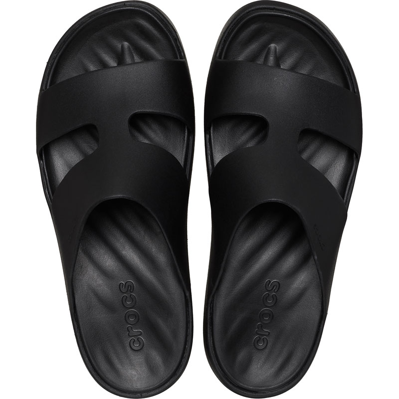 CROCS Getaway Platform H-Strap - Black (209409-001)ΓΥΝΑΙΚΕΙΟ ΠΕΔΙΛΟ ΜΑΥΡΟ