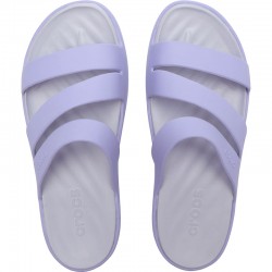 CROCS Getaway Strappy - Stucco (209587-5BN)ΓΥΝΑΙΚΕΙΟ ΣΑΝΔΑΛΙ ΜΩΒ