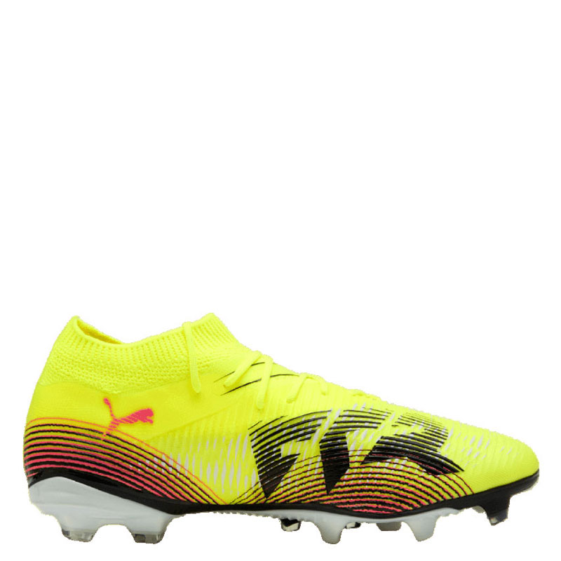 Puma Future 8 Match FG/AG (108140-03)Ποδοσφαιρικά Παπούτσια με Τάπες Yellow Alert/Black