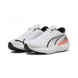 Puma Scend Pro 2 (310779-09)ΑΝΔΡΙΚΑ ΠΑΠΟΥΤΣΙΑ RUNNING White/Glowing Red
