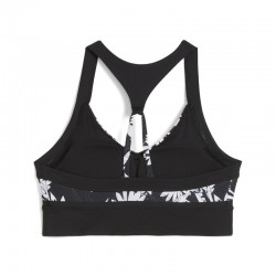 PUMA 4KEEPS TROPICAL AOP Longline Bra (526786-01)ΓΥΝΑΙΚΕΙΟ ΜΠΟΥΣΤΑΚΙ ΜΑΥΡΟ