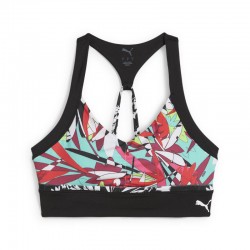 PUMA 4KEEPS TROPICAL AOP Longline Bra (526786-51)ΓΥΝΑΙΚΕΙΟ ΜΠΟΥΣΤΑΚΙ BLACK/MULTI