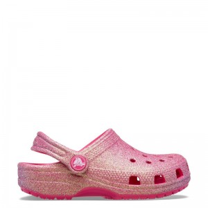 CROCS CLASSIC IRIDESCENT GLITTER Clog Toddler Dragon Fruit (210985-6ZQ)ΒΡΕΦΙΚΑ ΣΑΜΠΟ ΡΟΖ