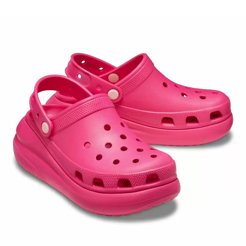 CROCS Classic Crush Clog - Black (207521-6ZQ)ΓΥΝΑΙΚΕΙΟ ΣΑΜΠΟ ΦΟΥΞΙΑ