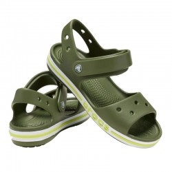 Crocs Kids’ Bayaband Sandal (211054-309)ΠΑΙΔΙΚΑ ΠΕΔΙΛΑΚΙΑ Army Green