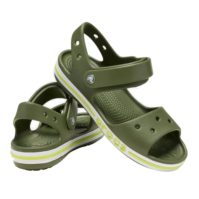 Crocs Toddler Bayaband Sandal (211055-309)ΒΡΕΦΙΚΑ ΠΕΔΙΛΑΚΙΑ Army Green