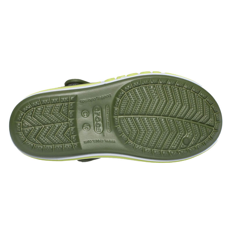 Crocs Toddler Bayaband Sandal (211055-309)ΒΡΕΦΙΚΑ ΠΕΔΙΛΑΚΙΑ Army Green