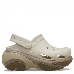 Crocs Bubble Crush Clog (210061-214)ΣΑΜΠΟ ΜΠΕΖ/ΚΑΦΕ Crocs Bubble Crush Clog (210061-214)ΣΑΜΠΟ ΜΠΕΖ/ΚΑΦΕ