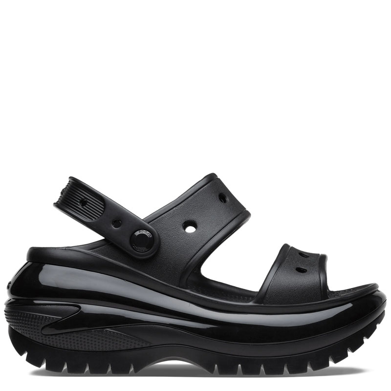 Crocs Mega Crush Sandal (207989-001)Γυναικεία Σανδάλια Μαυρα