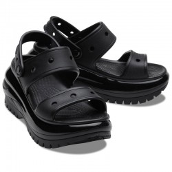 Crocs Mega Crush Sandal (207989-001)Γυναικεία Σανδάλια Μαυρα