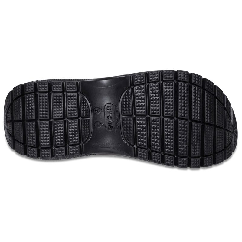 Crocs Mega Crush Sandal (207989-001)Γυναικεία Σανδάλια Μαυρα