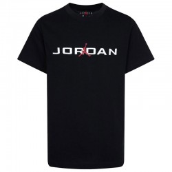 Jordan Παιδική κοντομάνικη μπλούζα Air Stretch μαύρη (95D628-023)