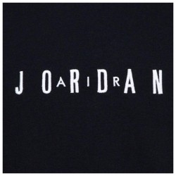 Jordan Παιδική κοντομάνικη μπλούζα Wordmark Embroidery Tee μαύρη 95D634-023
