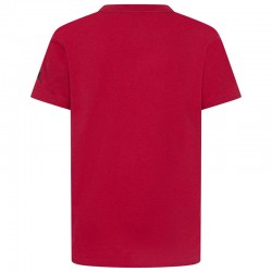 Jordan Παιδική κοντομάνικη μπλούζα Wordmark Embroidery Tee κόκκινη  95D634-R78