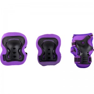 Αθλοπαιδιά Παιδικό Σετ Προστατευτικών για Rollers μωβ  003.10082