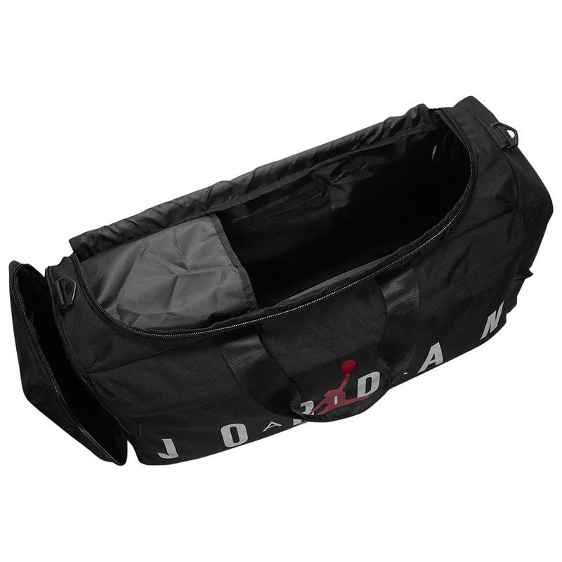 Jordan Air Duffle Bag (LM0920-023)Τσάντα Ώμου για Γυμναστήριο Μαύρη