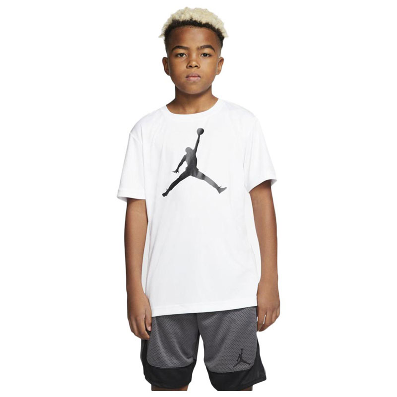 JORDAN Jumpman Logo Dri-FIT Tee (954293-001)ΠΑΙΔΙΚΟ T-SHIRT ΛΕΥΚΟ